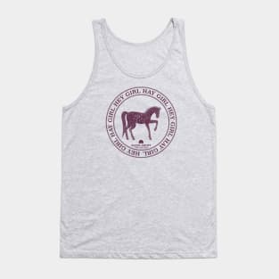 Hey Girl Hay Girl Barn Shirt USA Tank Top